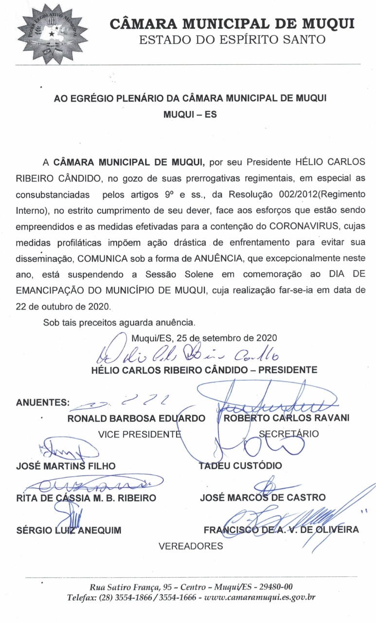 COMUNICADO!